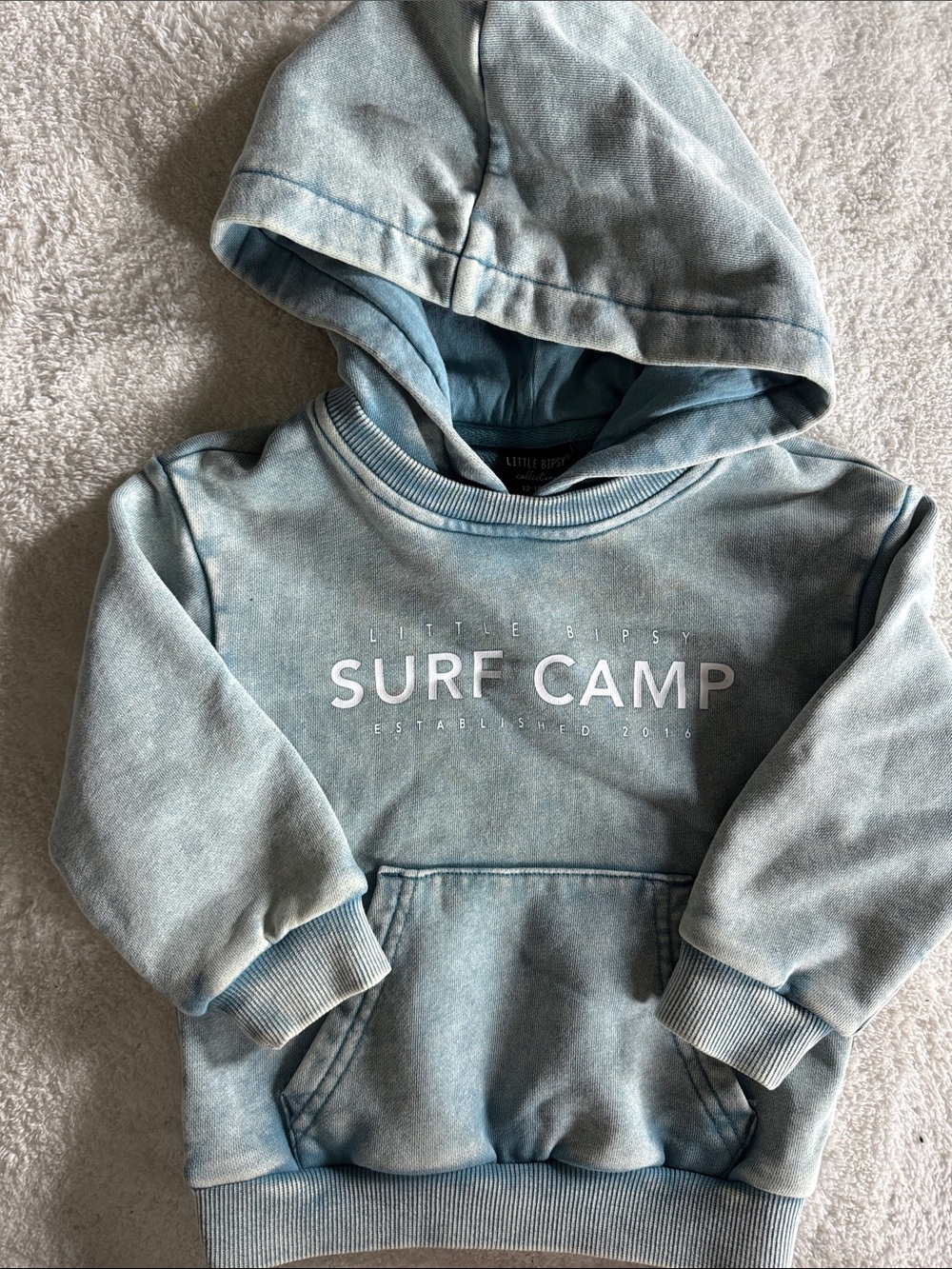 Little Bipsy Blue Surf Camp Hoodie